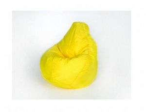 Кресло-мешок Груша большое желтое в Ханты-Мансийске - hanty-mansiysk.ok-mebel.com | фото 1
