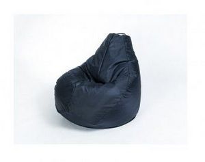 Кресло-мешок Груша большое черное в Ханты-Мансийске - hanty-mansiysk.ok-mebel.com | фото 1