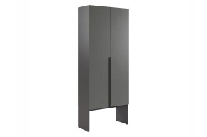 БАСКО Шкаф двухдверный L800 (графит) в Ханты-Мансийске - hanty-mansiysk.ok-mebel.com | фото