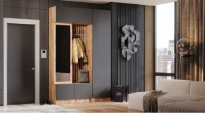 БАВАРИЯ Прихожая (дуб вотан/графит) в Ханты-Мансийске - hanty-mansiysk.ok-mebel.com | фото