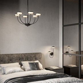 Бра Eurosvet Fungo 50388/2 LED черный в Ханты-Мансийске - hanty-mansiysk.ok-mebel.com | фото 2