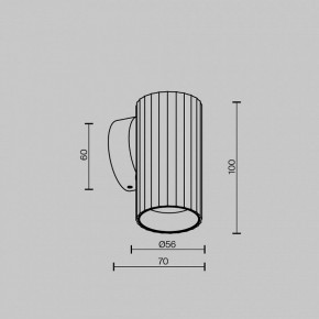 Бра Maytoni Calipso C106WL-01-GU10-B в Ханты-Мансийске - hanty-mansiysk.ok-mebel.com | фото 6