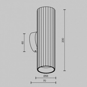 Бра Maytoni Calipso C106WL-02-GU10-BS в Ханты-Мансийске - hanty-mansiysk.ok-mebel.com | фото 8