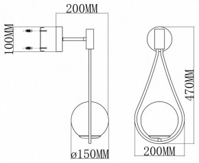 Бра Moderli Barocco V11574-1W в Ханты-Мансийске - hanty-mansiysk.ok-mebel.com | фото 8