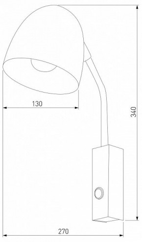 Бра TK Lighting Soho 4167 Soho Black в Ханты-Мансийске - hanty-mansiysk.ok-mebel.com | фото 2