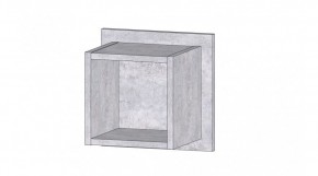 ДАЛЛАС Полка квадрат (цемент светлый) в Ханты-Мансийске - hanty-mansiysk.ok-mebel.com | фото