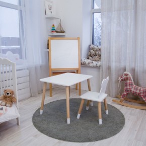 Детский комплект стол и стул «Мишка» Rolti Baby (белый/береза, массив березы/мдф) в Ханты-Мансийске - hanty-mansiysk.ok-mebel.com | фото 4