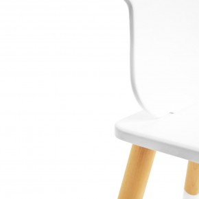 Детский комплект стол и стул «Мишка» Rolti Baby (белый/береза, массив березы/мдф) в Ханты-Мансийске - hanty-mansiysk.ok-mebel.com | фото 5