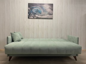 Диван Престиж-3 (НПБ) велюр Sensey mist green в Ханты-Мансийске - hanty-mansiysk.ok-mebel.com | фото 3