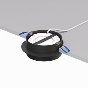 DK2090-BK Встраиваемый светильник FLAT, IP 20, до 15 Вт, GX53, LED, черный, алюминий в Ханты-Мансийске - hanty-mansiysk.ok-mebel.com | фото 4