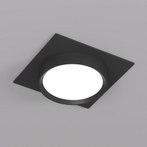 DK2091-BK Встраиваемый светильник FLAT, IP 20, до 15 Вт, GX53, LED, черный, алюминий в Ханты-Мансийске - hanty-mansiysk.ok-mebel.com | фото