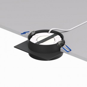 DK2091-BK Встраиваемый светильник FLAT, IP 20, до 15 Вт, GX53, LED, черный, алюминий в Ханты-Мансийске - hanty-mansiysk.ok-mebel.com | фото 4