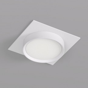 DK2091-WH Встраиваемый светильник FLAT, IP 20, до 15 Вт, GX53, LED, белый, алюминий в Ханты-Мансийске - hanty-mansiysk.ok-mebel.com | фото 2