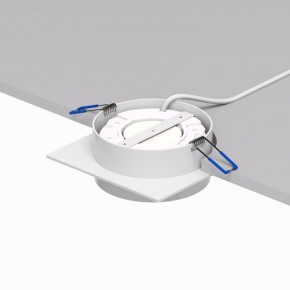 DK2091-WH Встраиваемый светильник FLAT, IP 20, до 15 Вт, GX53, LED, белый, алюминий в Ханты-Мансийске - hanty-mansiysk.ok-mebel.com | фото 4