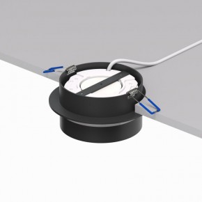 DK2100-BK Встраиваемый светильник NIKO, IP 20, до 15 Вт, GX53, LED, черный, акрил, алюминий в Ханты-Мансийске - hanty-mansiysk.ok-mebel.com | фото 4