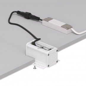 DK2530-WB Встраиваемый светильник SPACE со светодиодом под шпатлевку L69mm 220V 6W 38° 4000К IP20 белый/черный алюминий в Ханты-Мансийске - hanty-mansiysk.ok-mebel.com | фото 5