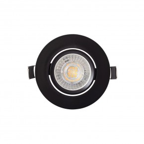 DK3020-BK Встраиваемый светильник, IP 20, 10 Вт, GU5.3, LED, черный, пластик в Ханты-Мансийске - hanty-mansiysk.ok-mebel.com | фото