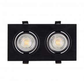 DK3022-BK Встраиваемый светильник, IP 20, 10 Вт, GU5.3, LED, черный, пластик в Ханты-Мансийске - hanty-mansiysk.ok-mebel.com | фото 2