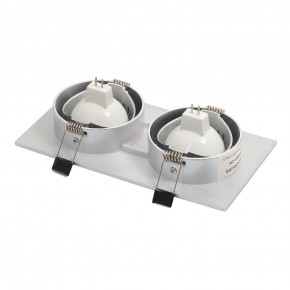 DK3022-CM Встраиваемый светильник, IP 20, 10 Вт, GU5.3, LED, серый, пластик в Ханты-Мансийске - hanty-mansiysk.ok-mebel.com | фото 4