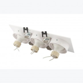 DK3023-WH Встраиваемый светильник, IP 20, 10 Вт, GU5.3, LED, белый, пластик в Ханты-Мансийске - hanty-mansiysk.ok-mebel.com | фото 4