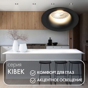 DK3024-BK Встраиваемый светильник, IP 20, 10 Вт, GU5.3, LED, черный, пластик в Ханты-Мансийске - hanty-mansiysk.ok-mebel.com | фото 4