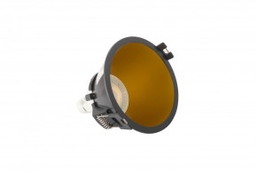 DK3026-BG Встраиваемый светильник, IP 20, 10 Вт, GU5.3, LED, черный/золотой, пластик в Ханты-Мансийске - hanty-mansiysk.ok-mebel.com | фото 4
