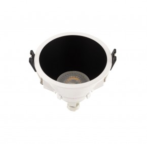 DK3026-WB Встраиваемый светильник, IP 20, 10 Вт, GU5.3, LED, белый/черный, пластик в Ханты-Мансийске - hanty-mansiysk.ok-mebel.com | фото 2