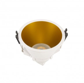DK3026-WG Встраиваемый светильник, IP 20, 10 Вт, GU5.3, LED, белый/золотой, пластик в Ханты-Мансийске - hanty-mansiysk.ok-mebel.com | фото 2