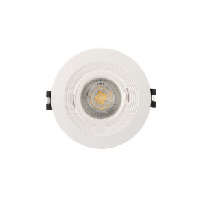 DK3029-WH Встраиваемый светильник, IP 20, 10 Вт, GU5.3, LED, белый, пластик в Ханты-Мансийске - hanty-mansiysk.ok-mebel.com | фото 1