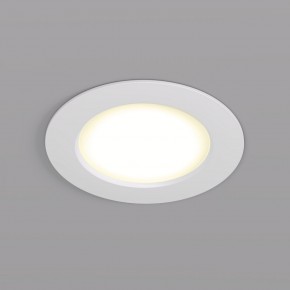 DK3046-WH Встраиваемый светильник, IP 20, 5Вт, LED, белый, пластик в Ханты-Мансийске - hanty-mansiysk.ok-mebel.com | фото