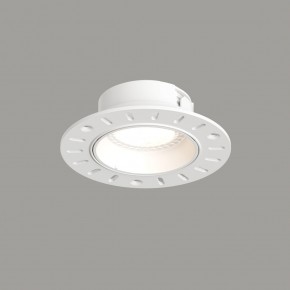 DK3055-WH Встраиваемый светильник, IP 20, 10 Вт, GU5.3, LED, белый, пластик в Ханты-Мансийске - hanty-mansiysk.ok-mebel.com | фото
