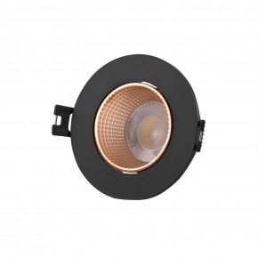 DK3061-BBR Встраиваемый светильник, IP 20, 10 Вт, GU5.3, LED, черный/бронзовый, пластик в Ханты-Мансийске - hanty-mansiysk.ok-mebel.com | фото