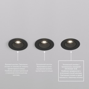 DK3061-BBR Встраиваемый светильник, IP 20, 10 Вт, GU5.3, LED, черный/бронзовый, пластик в Ханты-Мансийске - hanty-mansiysk.ok-mebel.com | фото 4