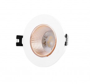 DK3061-WBR Встраиваемый светильник, IP 20, 10 Вт, GU5.3, LED, белый/бронзовый, пластик в Ханты-Мансийске - hanty-mansiysk.ok-mebel.com | фото