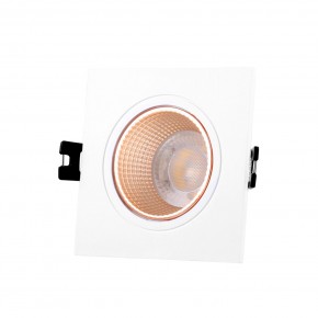 DK3071-WBR Встраиваемый светильник, IP 20, 10 Вт, GU5.3, LED, белый/бронзовый, пластик в Ханты-Мансийске - hanty-mansiysk.ok-mebel.com | фото