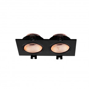 DK3072-BBR Встраиваемый светильник, IP 20, 10 Вт, GU5.3, LED, черный/бронзовый, пластик в Ханты-Мансийске - hanty-mansiysk.ok-mebel.com | фото 2