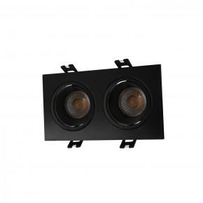 DK3072-BK Встраиваемый светильник, IP 20, 10 Вт, GU5.3, LED, черный/черный, пластик в Ханты-Мансийске - hanty-mansiysk.ok-mebel.com | фото
