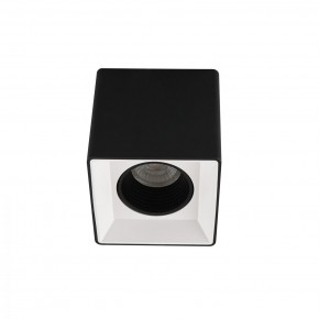 DK3080-BW+BK Светильник накладной IP 20, 10 Вт, GU5.3, LED, черно-белый/черный, пластик в Ханты-Мансийске - hanty-mansiysk.ok-mebel.com | фото