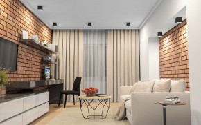 DK3080-BW+BK Светильник накладной IP 20, 10 Вт, GU5.3, LED, черно-белый/черный, пластик в Ханты-Мансийске - hanty-mansiysk.ok-mebel.com | фото 2