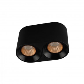 DK3096-BK+BR Светильник накладной IP 20, 10 Вт, GU5.3, LED, черный/бронзовый, пластик в Ханты-Мансийске - hanty-mansiysk.ok-mebel.com | фото