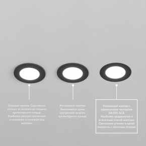 DK3101-BK Встраиваемый влагозащищенный светильник, IP65, до 10 Вт, LED, GU5,3, черный в Ханты-Мансийске - hanty-mansiysk.ok-mebel.com | фото 6