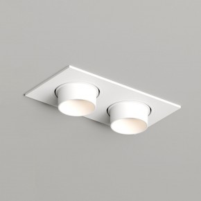 DK3122-WH Встраиваемый светильник, IP20, до 15 Вт, LED, GU5,3, белый, пластик в Ханты-Мансийске - hanty-mansiysk.ok-mebel.com | фото
