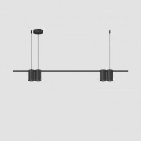 DK4061-BK Подвесной светильник ORBIT, IP20, 4xGU10 LED до 15 Вт, черный матовый, алюминий в Ханты-Мансийске - hanty-mansiysk.ok-mebel.com | фото 2