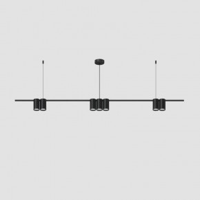 DK4063-BK Подвесной светильник ORBIT, IP20, 7xGU10 LED до 15 Вт, черный матовый, алюминий в Ханты-Мансийске - hanty-mansiysk.ok-mebel.com | фото 2