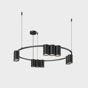 DK4065-BK Подвесной светильник ORBIT, IP20, 10xGU10 LED до 15 Вт, черный матовый, алюминий в Ханты-Мансийске - hanty-mansiysk.ok-mebel.com | фото