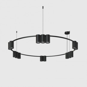 DK4067-BK Подвесной светильник ORBIT, IP20, 15xGU10 LED до 15 Вт, черный матовый, алюминий в Ханты-Мансийске - hanty-mansiysk.ok-mebel.com | фото 2
