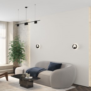 DK5060-BK Бра ORBIT, IP20, 3000К, LED, 10 Вт, черный матовый, алюминий в Ханты-Мансийске - hanty-mansiysk.ok-mebel.com | фото 5