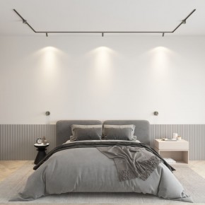 DK5072-DN Бра SHINE WALL со светодиодом, D104*H68, IP20, 3000К, 3W, RA?90, темный никель, алюминий в Ханты-Мансийске - hanty-mansiysk.ok-mebel.com | фото 4