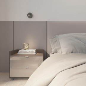 DK5072-DN Бра SHINE WALL со светодиодом, D104*H68, IP20, 3000К, 3W, RA?90, темный никель, алюминий в Ханты-Мансийске - hanty-mansiysk.ok-mebel.com | фото 9