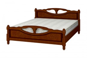 ЕЛЕНА-4 Кровать из массива (орех) в Ханты-Мансийске - hanty-mansiysk.ok-mebel.com | фото 2